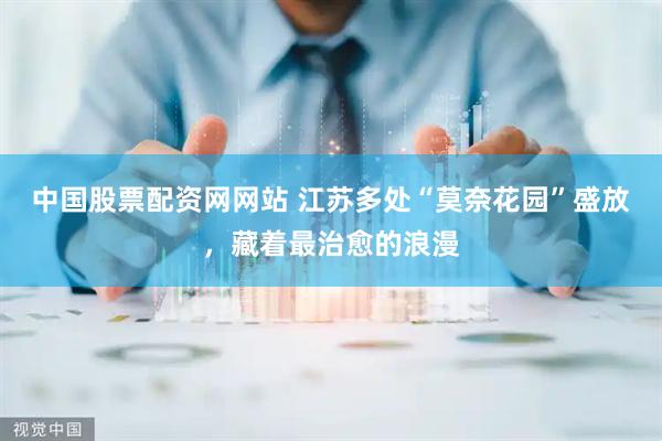 中国股票配资网网站 江苏多处“莫奈花园”盛放，藏着最治愈的浪漫